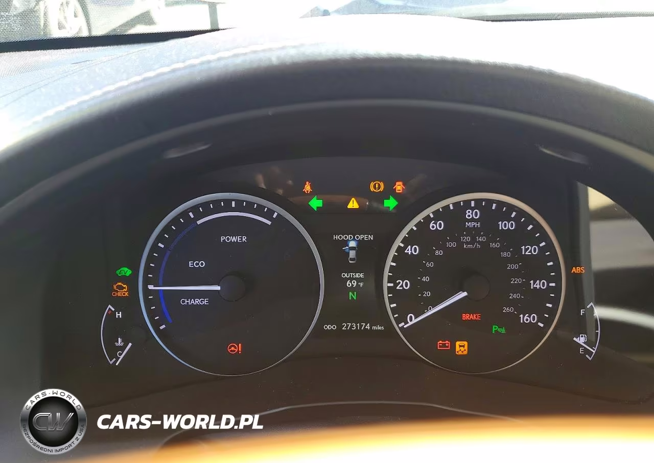 2014 Lexus Es 300H VIN:JTHBW1GG8E2040434 - 9