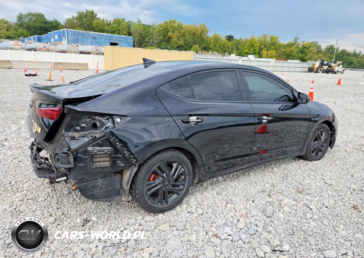 2020 Hyundai Elantra Sel VIN:5NPD84LFXLH546832 - 3