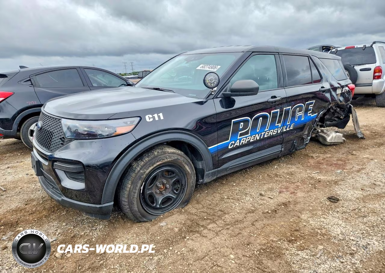 2022 Ford Explorer Police Interceptor VIN:1FM5K8AB9NGB81723 - 1
