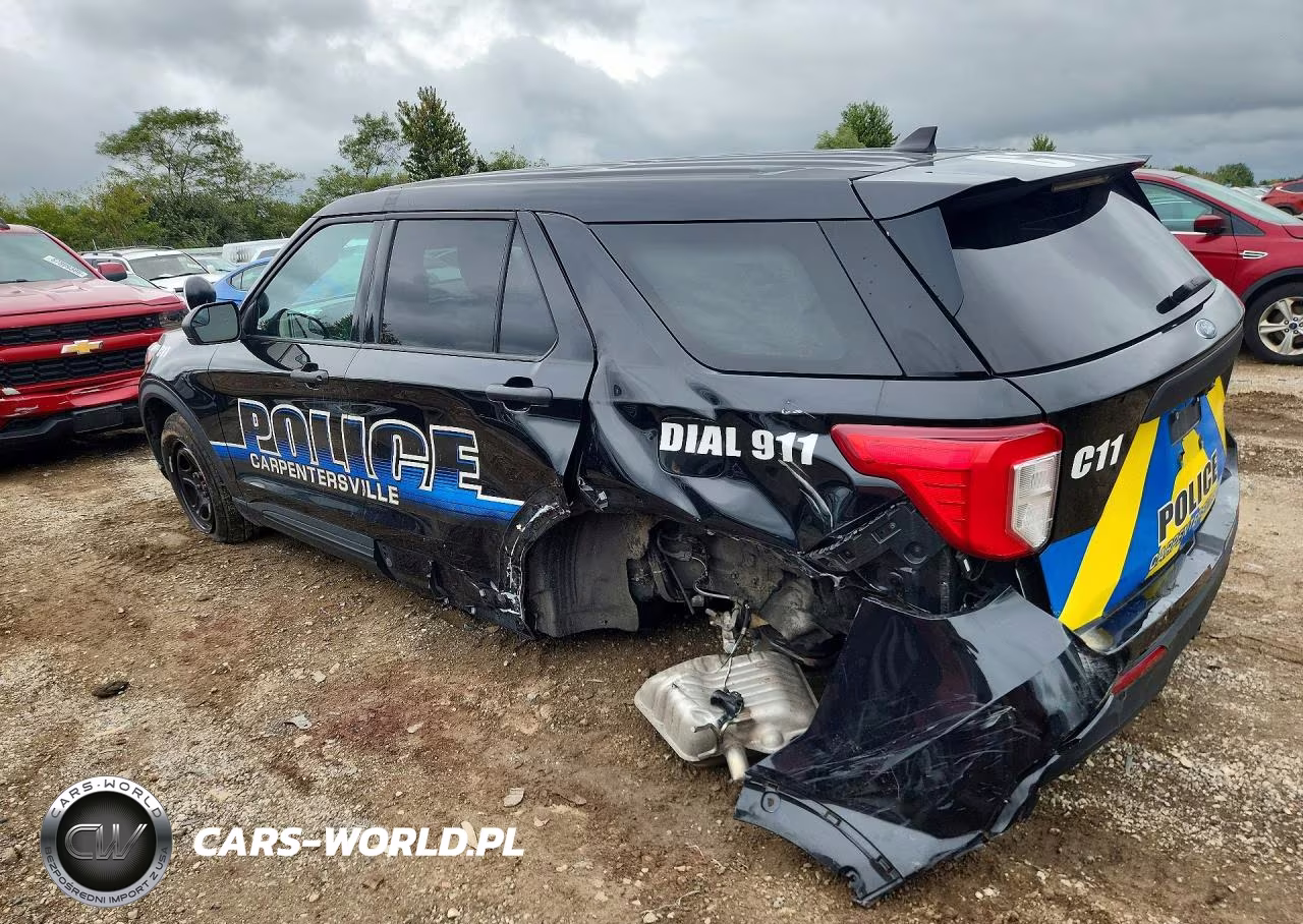 2022 Ford Explorer Police Interceptor VIN:1FM5K8AB9NGB81723 - 2