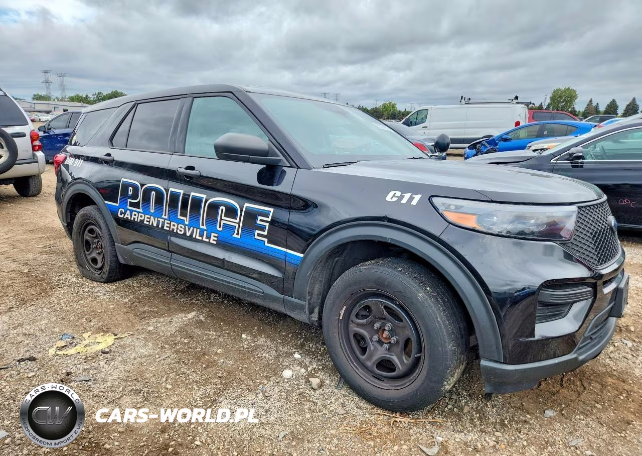 2022 Ford Explorer Police Interceptor VIN:1FM5K8AB9NGB81723 - 4
