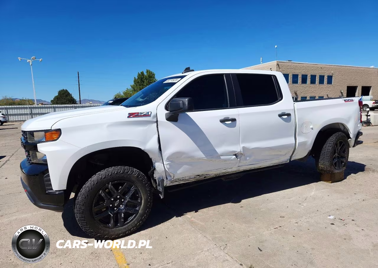 2021 Chevrolet Silverado 1500 4Wd Short Bed Custom Trail Boss