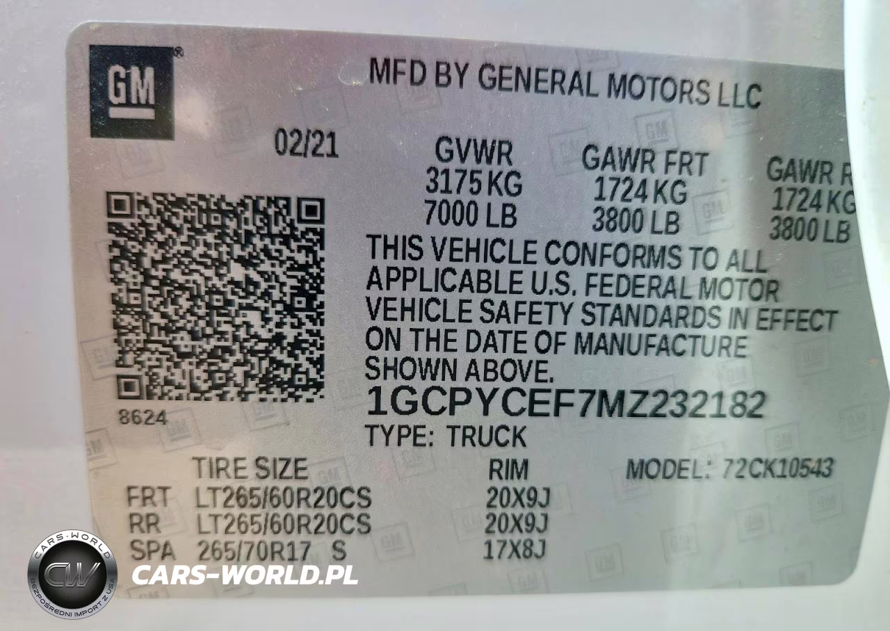 2021 Chevrolet Silverado 1500 4Wd Short Bed Custom Trail Boss VIN:1GCPYCEF7MZ232182 - 12
