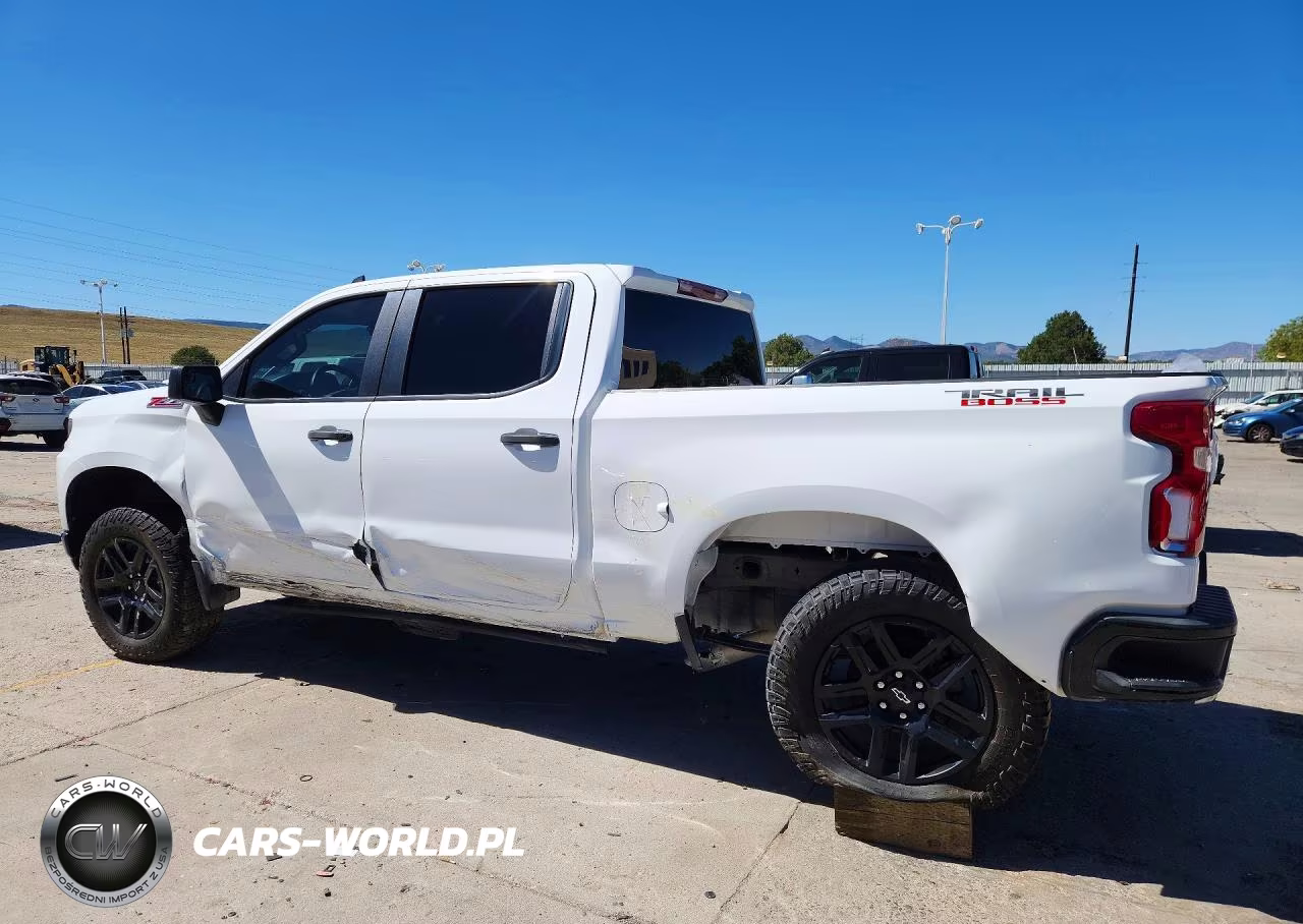 2021 Chevrolet Silverado 1500 4Wd Short Bed Custom Trail Boss VIN:1GCPYCEF7MZ232182 - 2