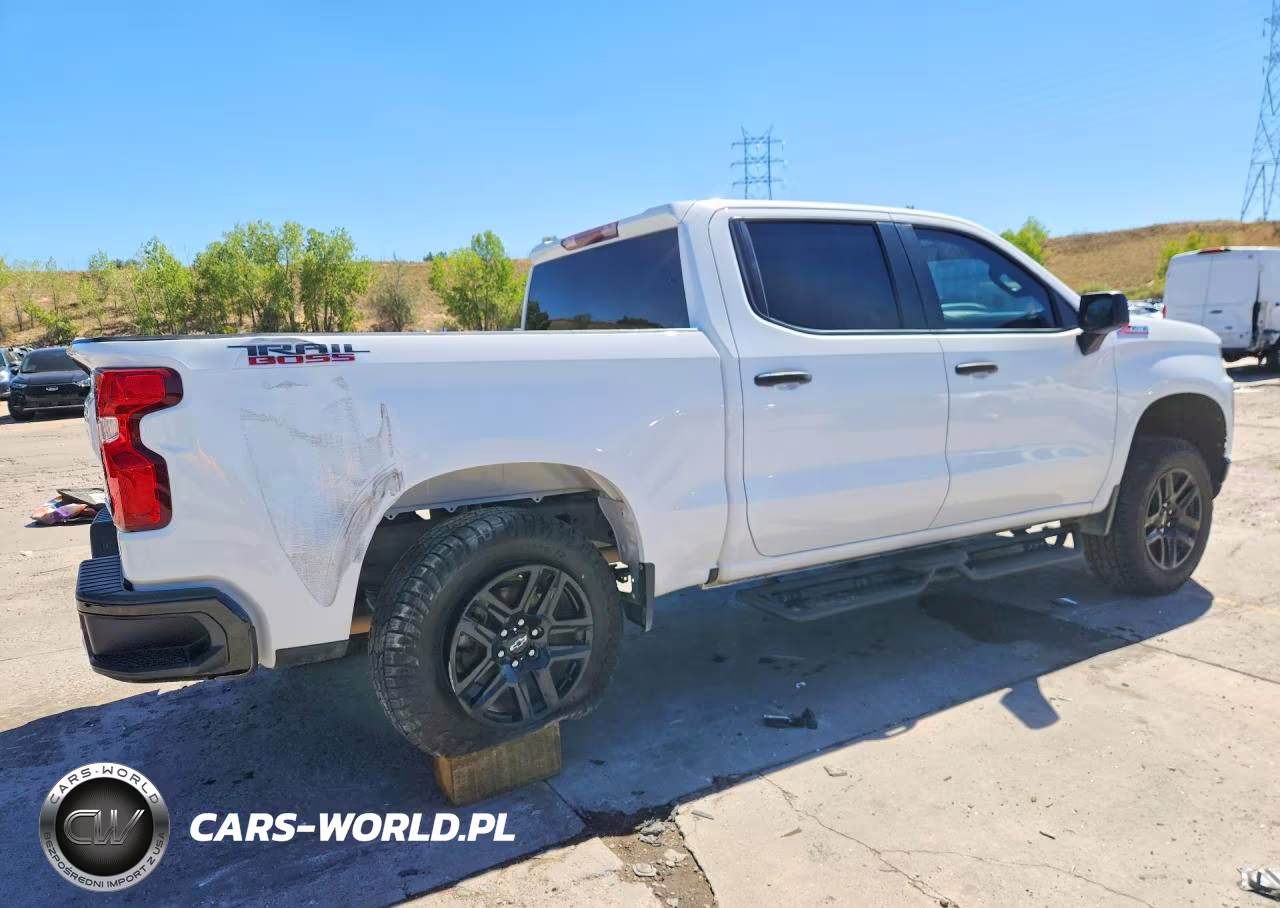 2021 Chevrolet Silverado 1500 4Wd Short Bed Custom Trail Boss VIN:1GCPYCEF7MZ232182 - 3