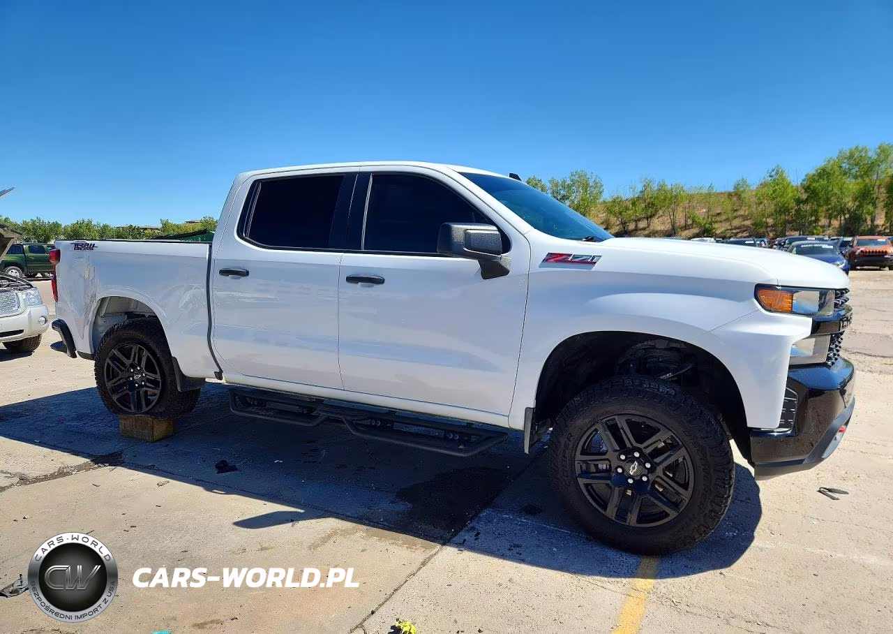 2021 Chevrolet Silverado 1500 4Wd Short Bed Custom Trail Boss VIN:1GCPYCEF7MZ232182 - 4