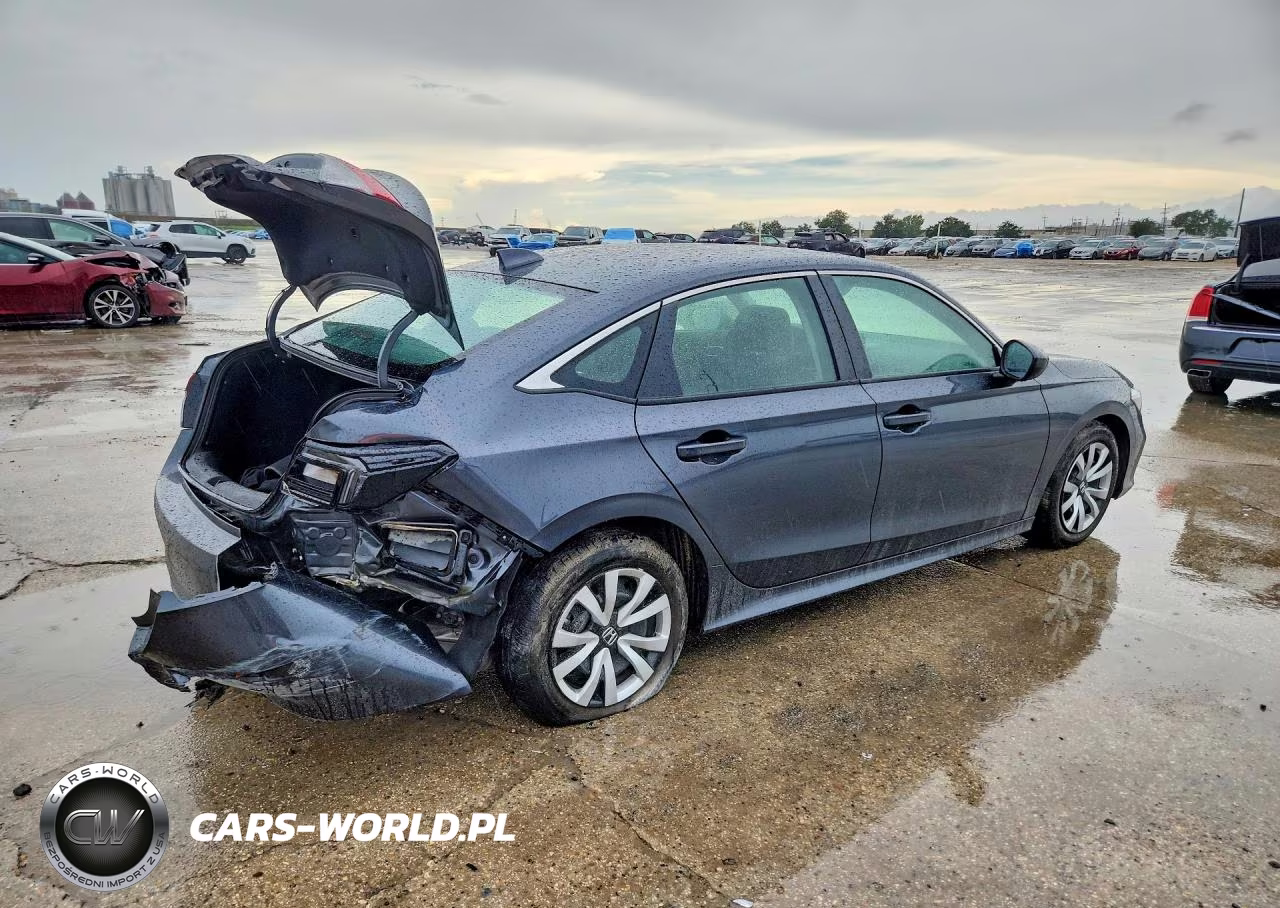 2026 Honda Civic Lx VIN:2HGFE2F23TH519965 - 3
