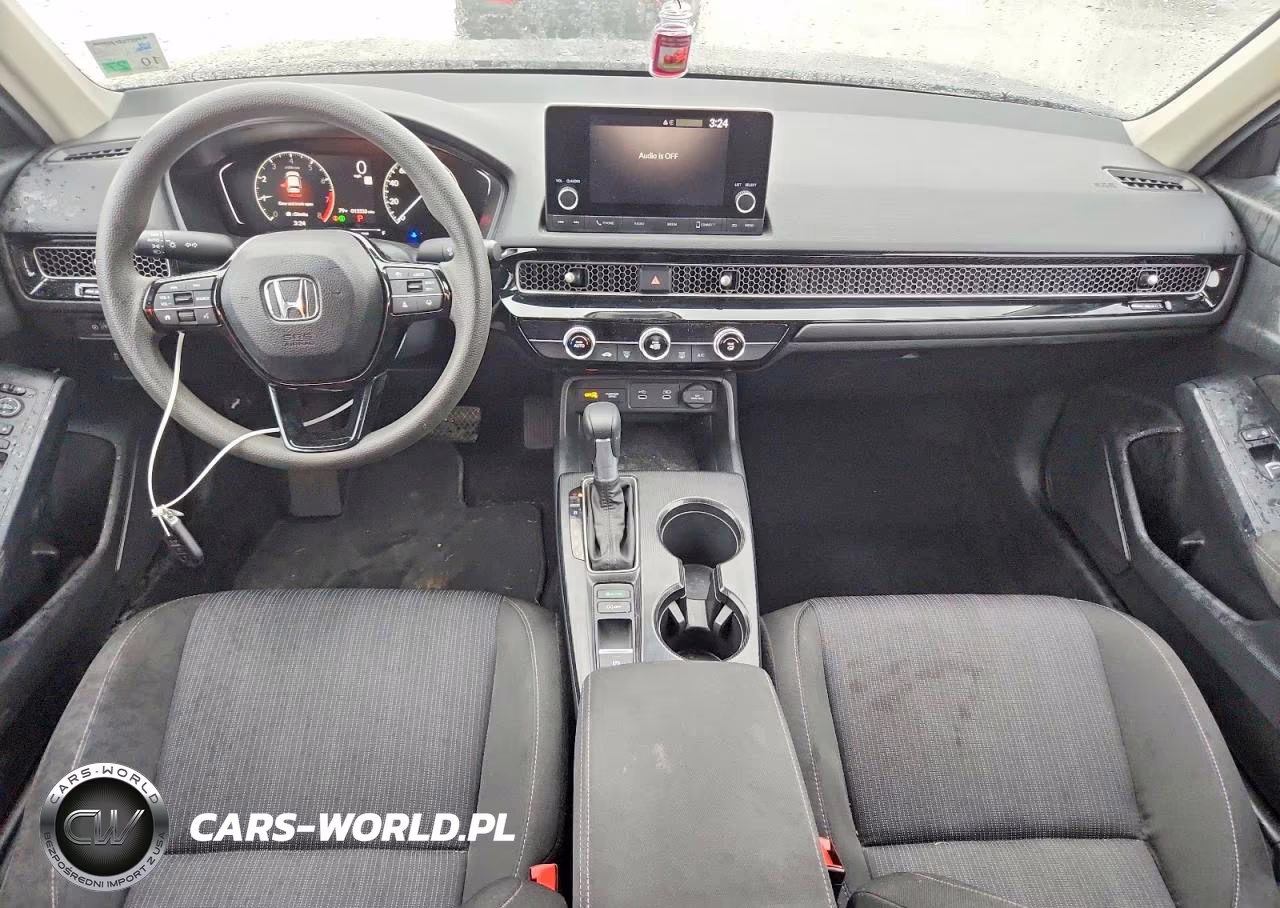 2026 Honda Civic Lx VIN:2HGFE2F23TH519965 - 8