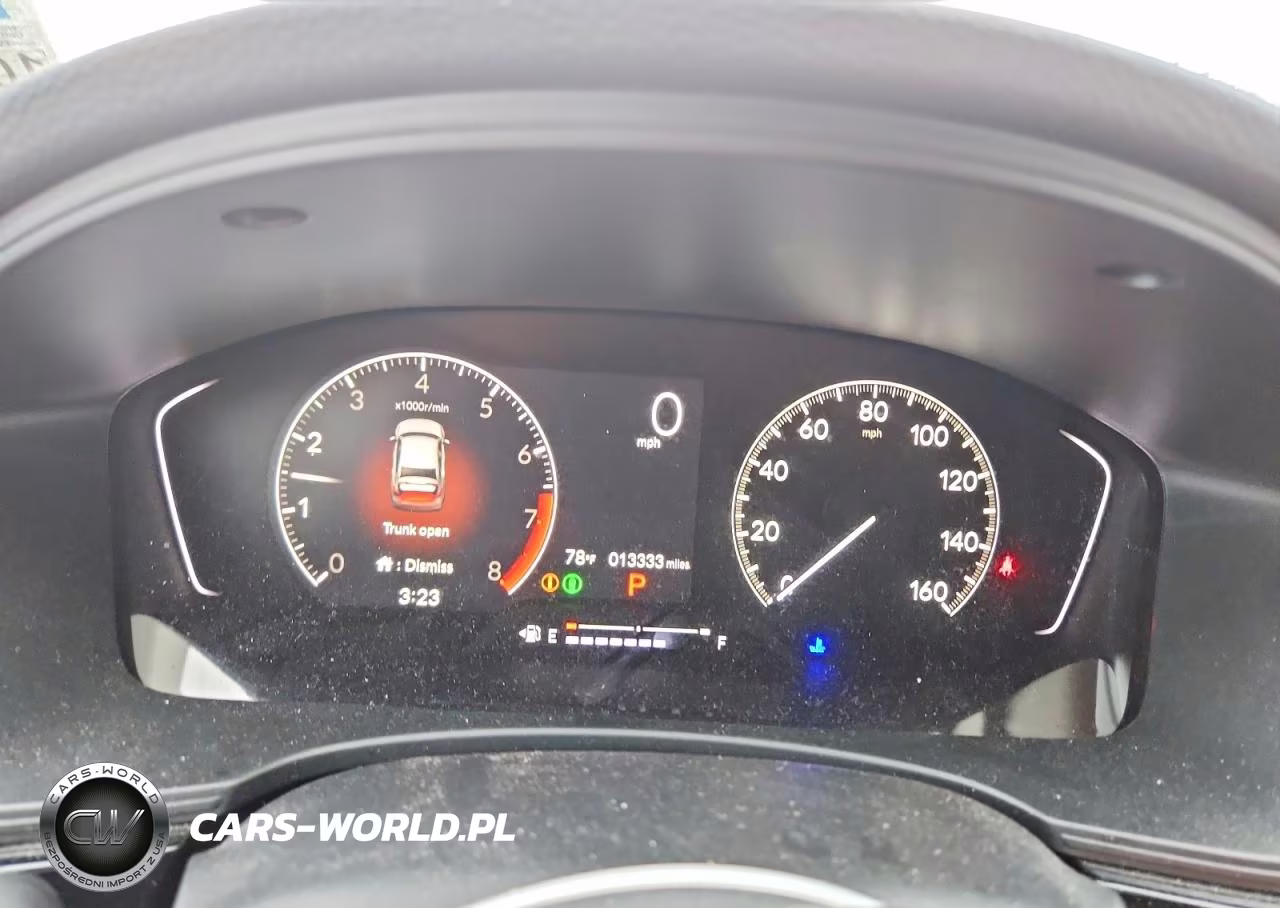 2026 Honda Civic Lx VIN:2HGFE2F23TH519965 - 9