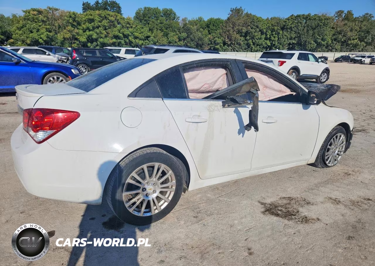2011 Chevrolet Cruze Eco VIN:1G1PJ5S98B7204827 - 3