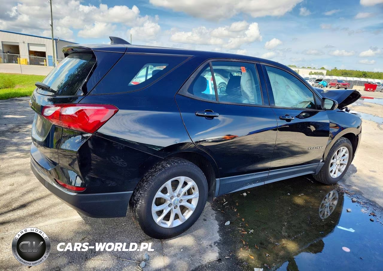 2018 Chevrolet Equinox Ls VIN:3GNAXHEV3JL403226 - 3