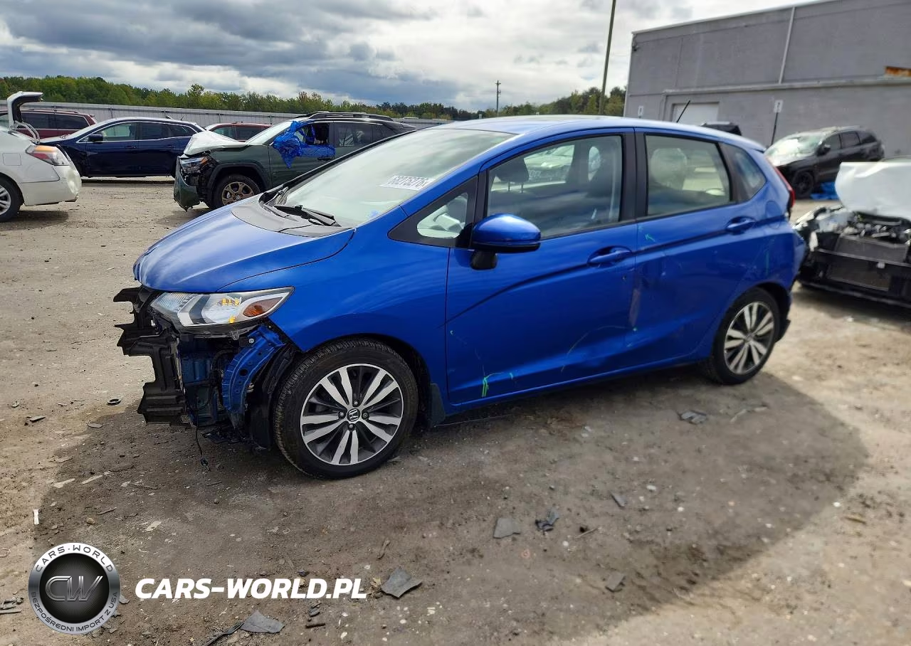 2017 Honda Fit Ex VIN:JHMGK5H78HS016968 - 1