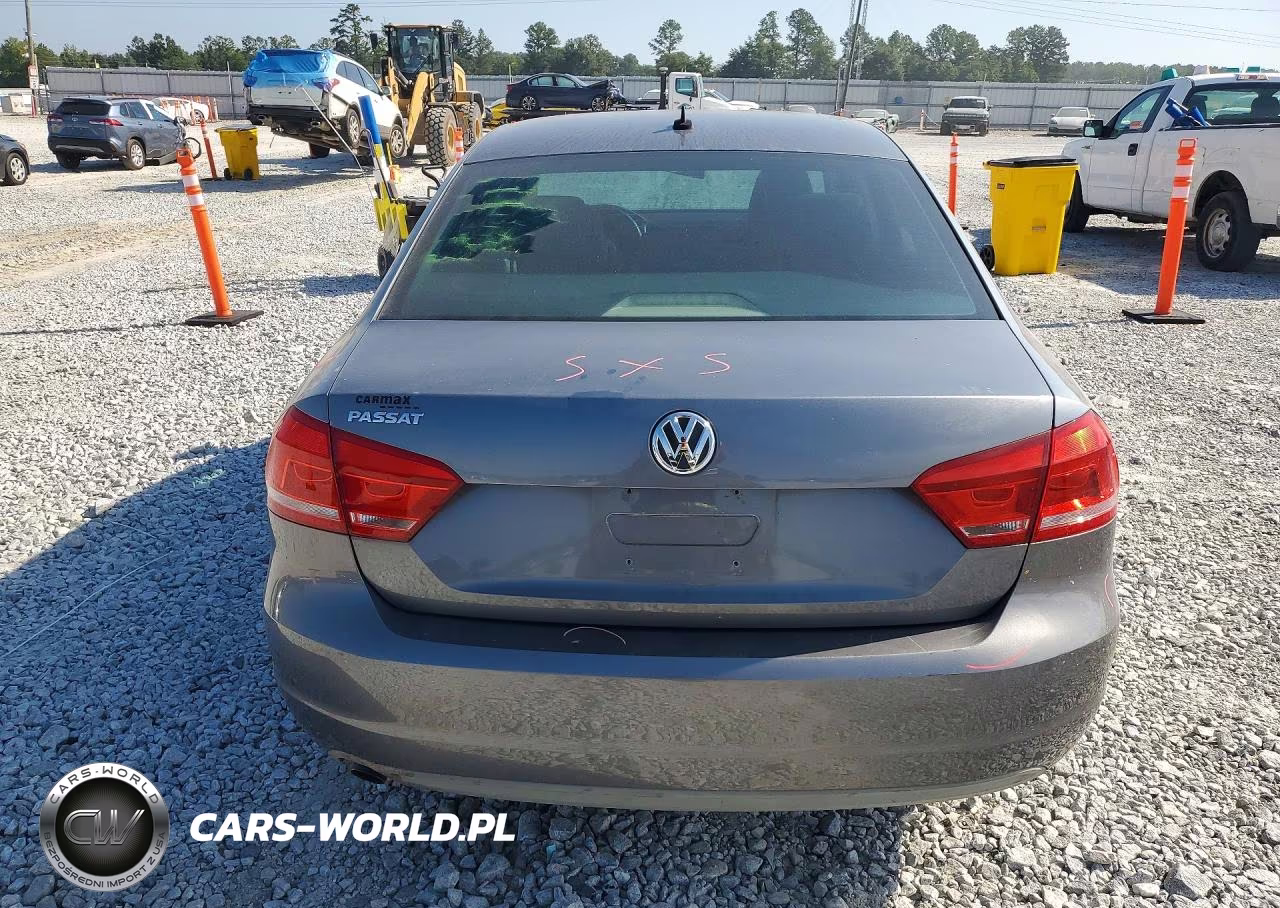 2013 Volkswagen Passat S VIN:1VWAH7A31DC093546 - 6