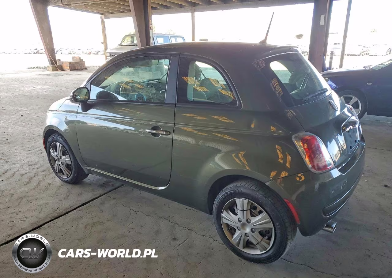2012 Fiat 500 Pop VIN:3C3CFFARXCT339873 - 2
