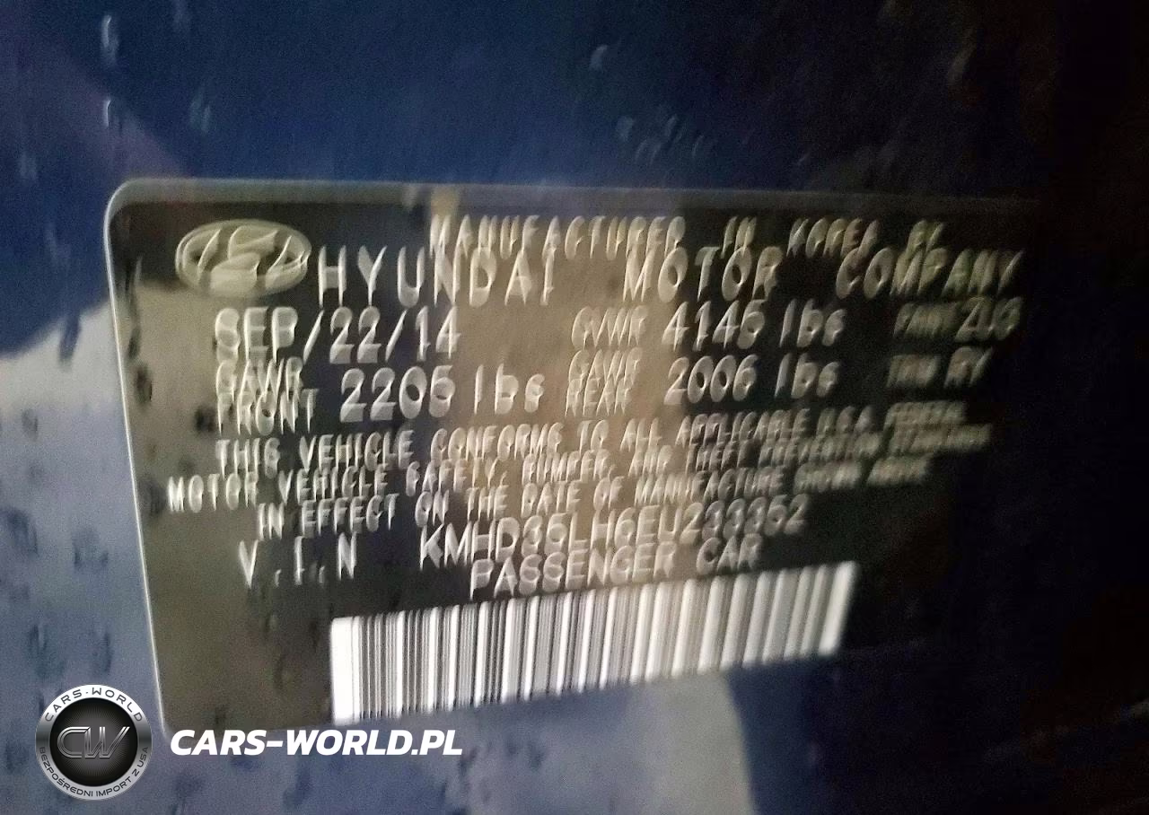 2014 Hyundai Elantra Gt Base VIN:KMHD35LH6EU233352 - 13