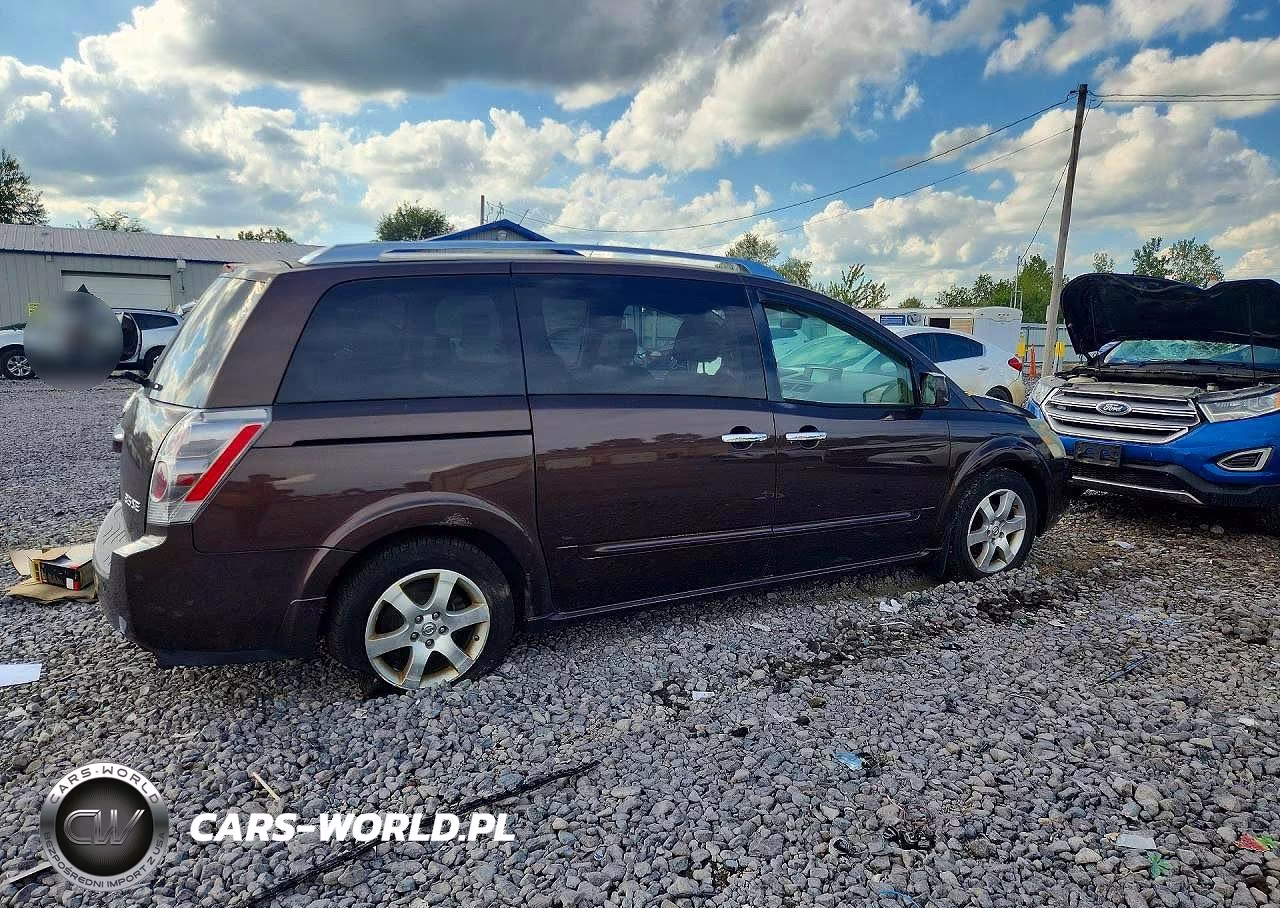 2007 Nissan Quest 3.5 VIN:5N1BV28U27N121022 - 3