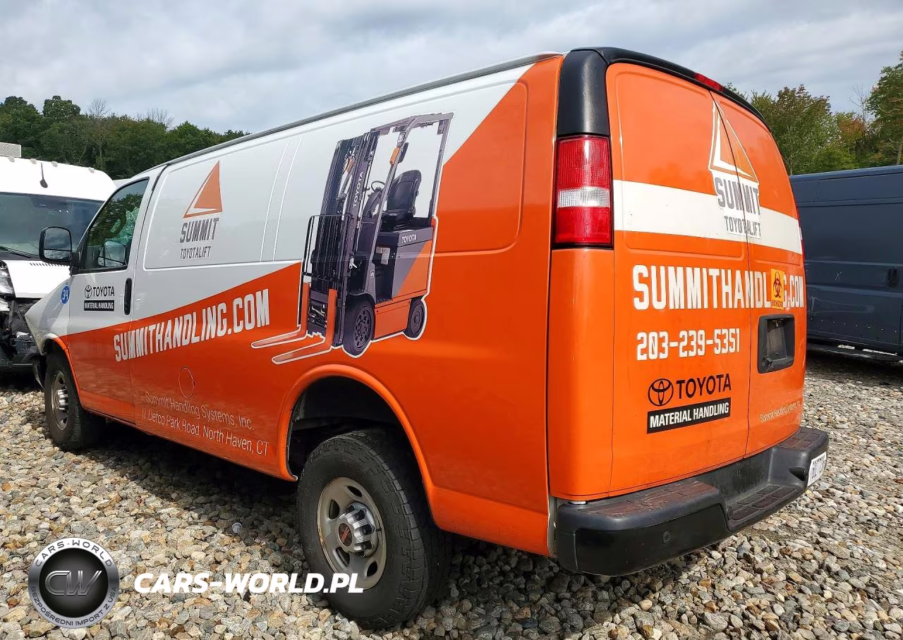 2022 GMC Savana G3500 VIN:1GTZ7GF71N1141337 - 2