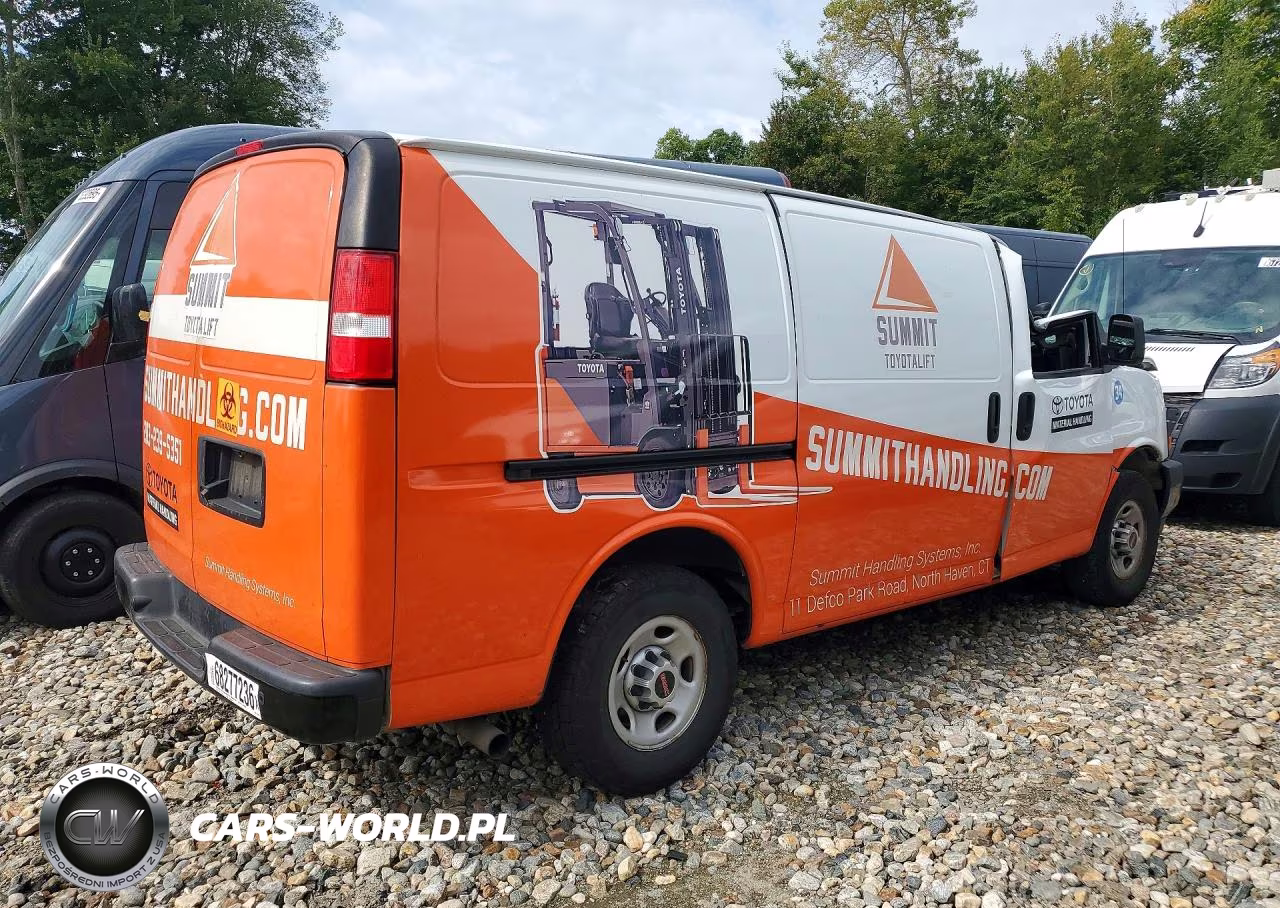 2022 GMC Savana G3500 VIN:1GTZ7GF71N1141337 - 3