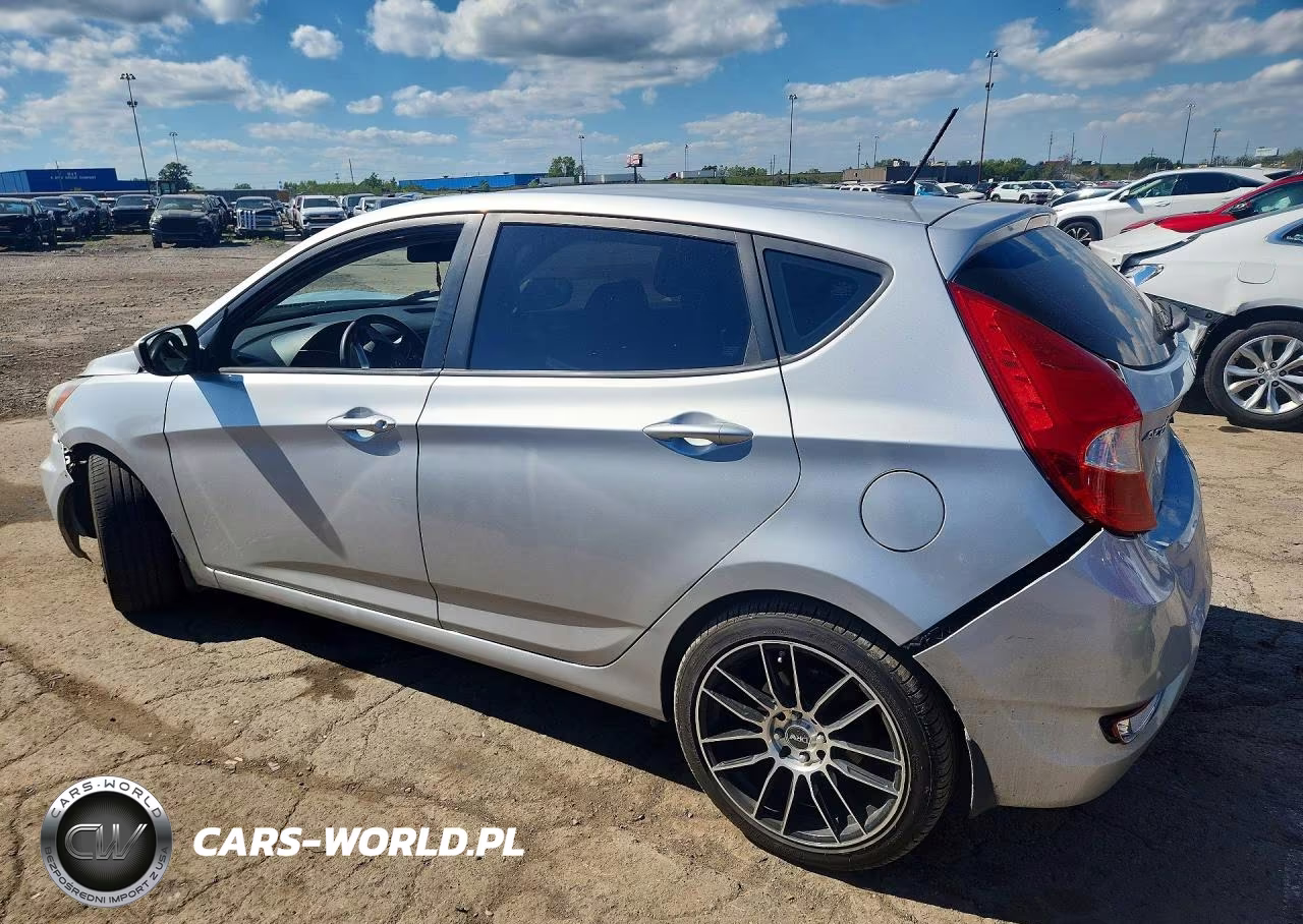 2012 Hyundai Accent Gs VIN:KMHCT5AE6CU056271 - 2