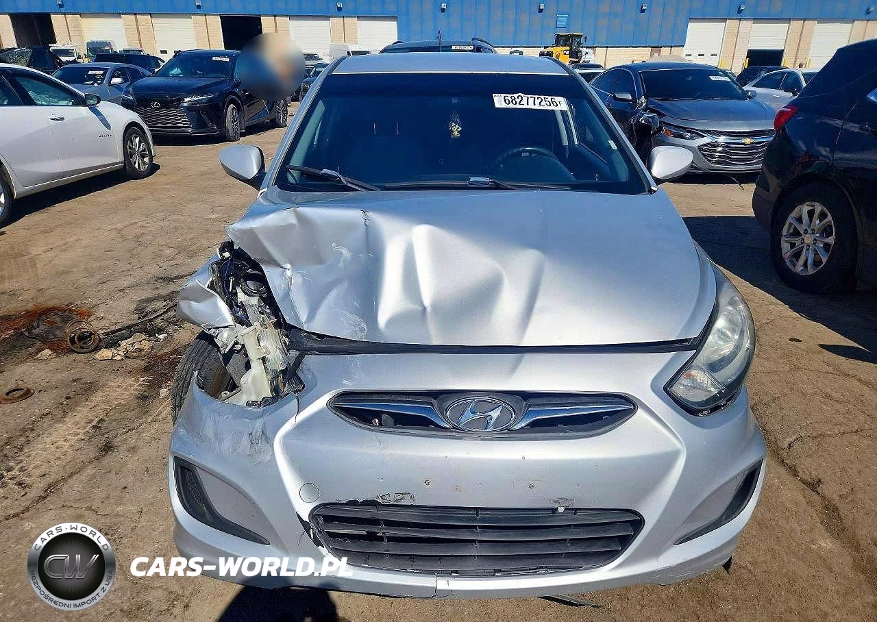2012 Hyundai Accent Gs VIN:KMHCT5AE6CU056271 - 5