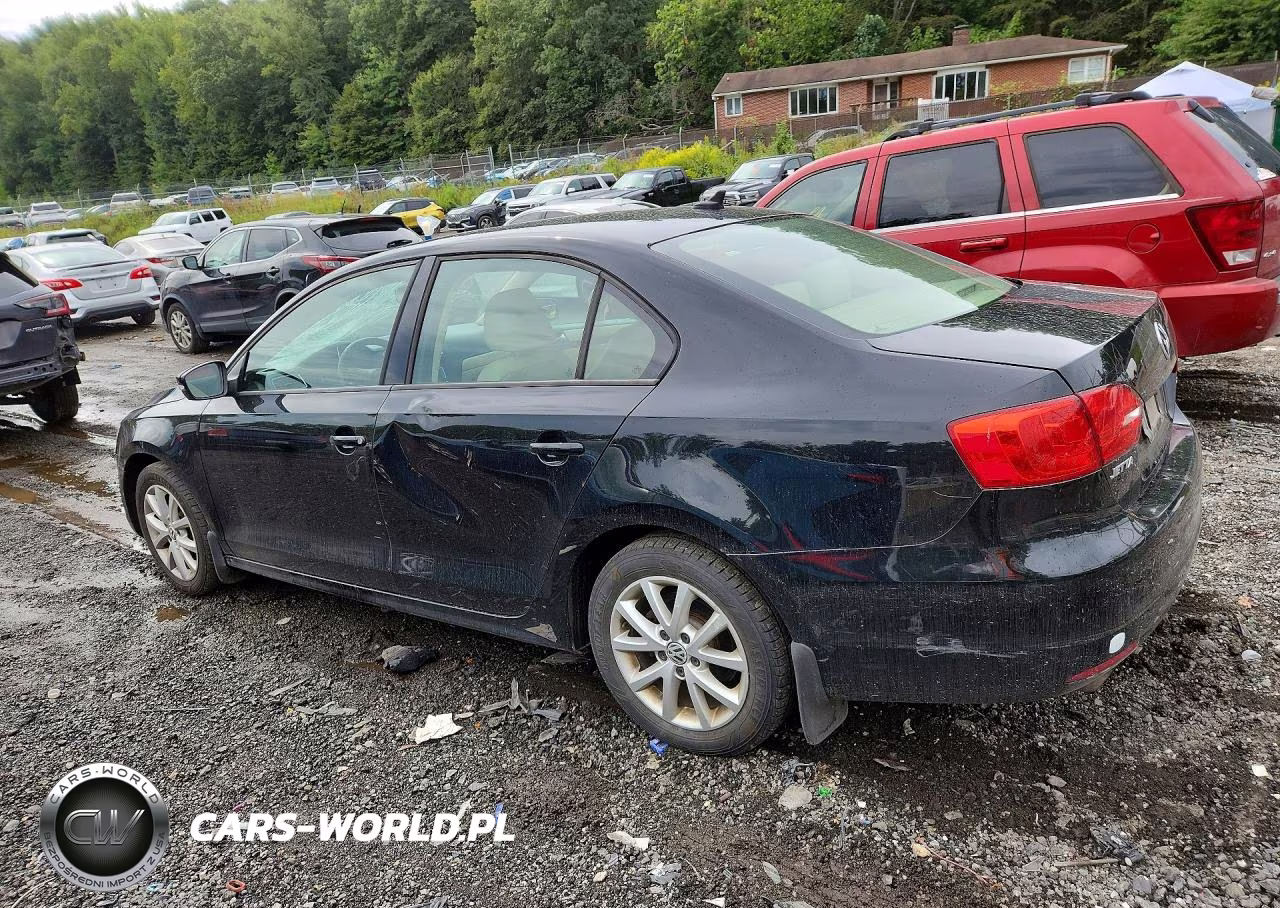 2012 Volkswagen Jetta Se VIN:3VWBP7AJ9CM385528 - 2