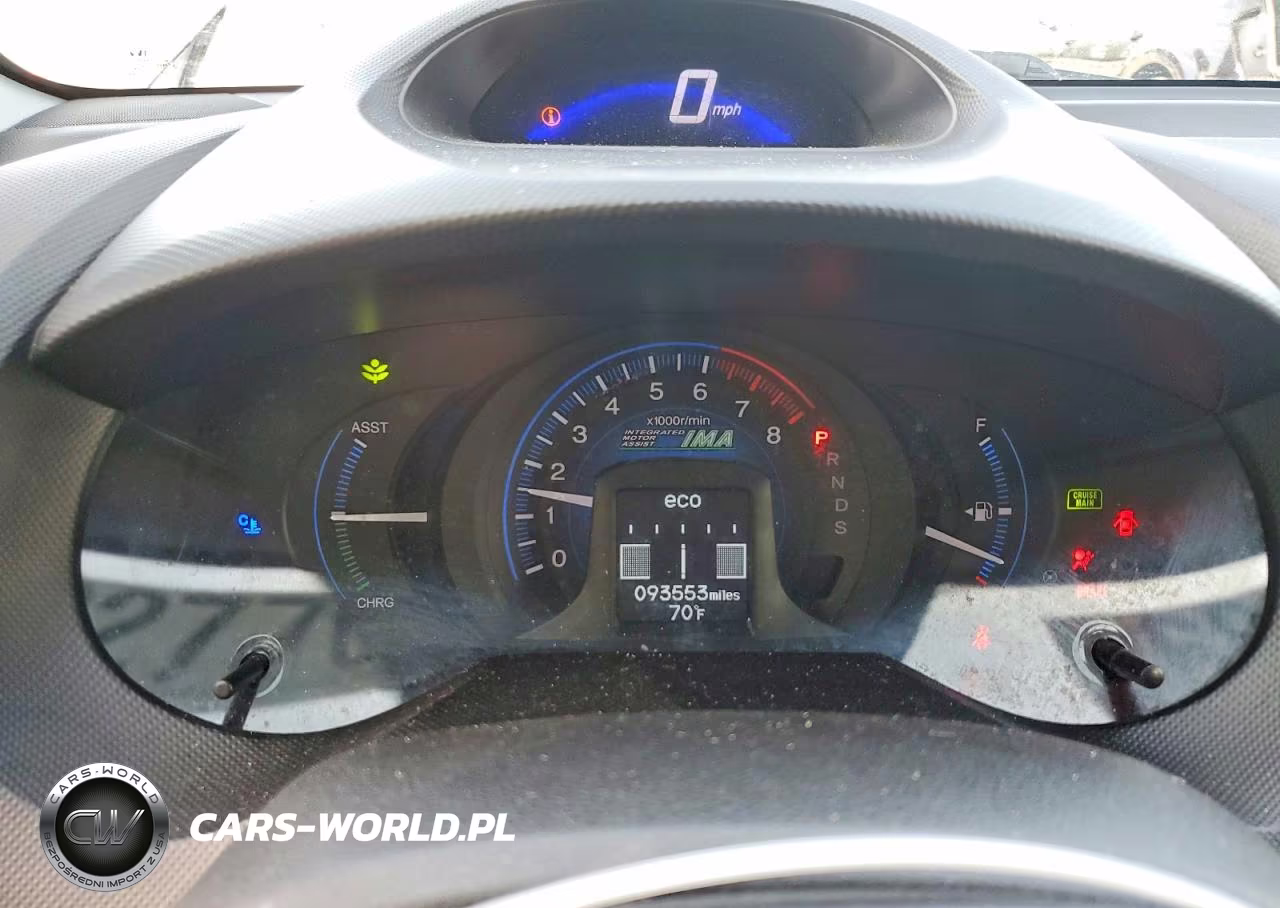 2014 Honda Insight Ex VIN:JHMZE2H78ES001199 - 9