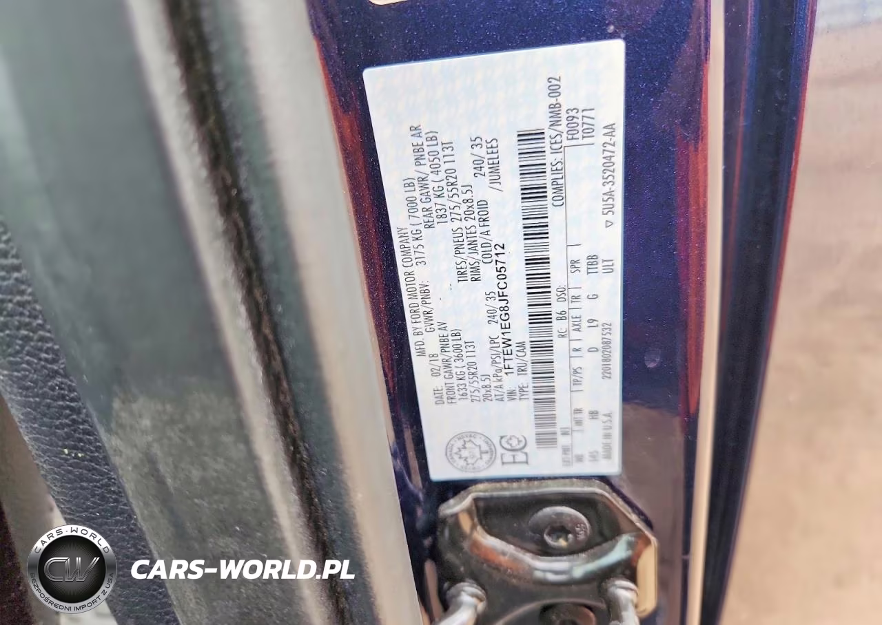 2018 Ford F150 Supercrew VIN:1FTEW1EG8JFC05712 - 12