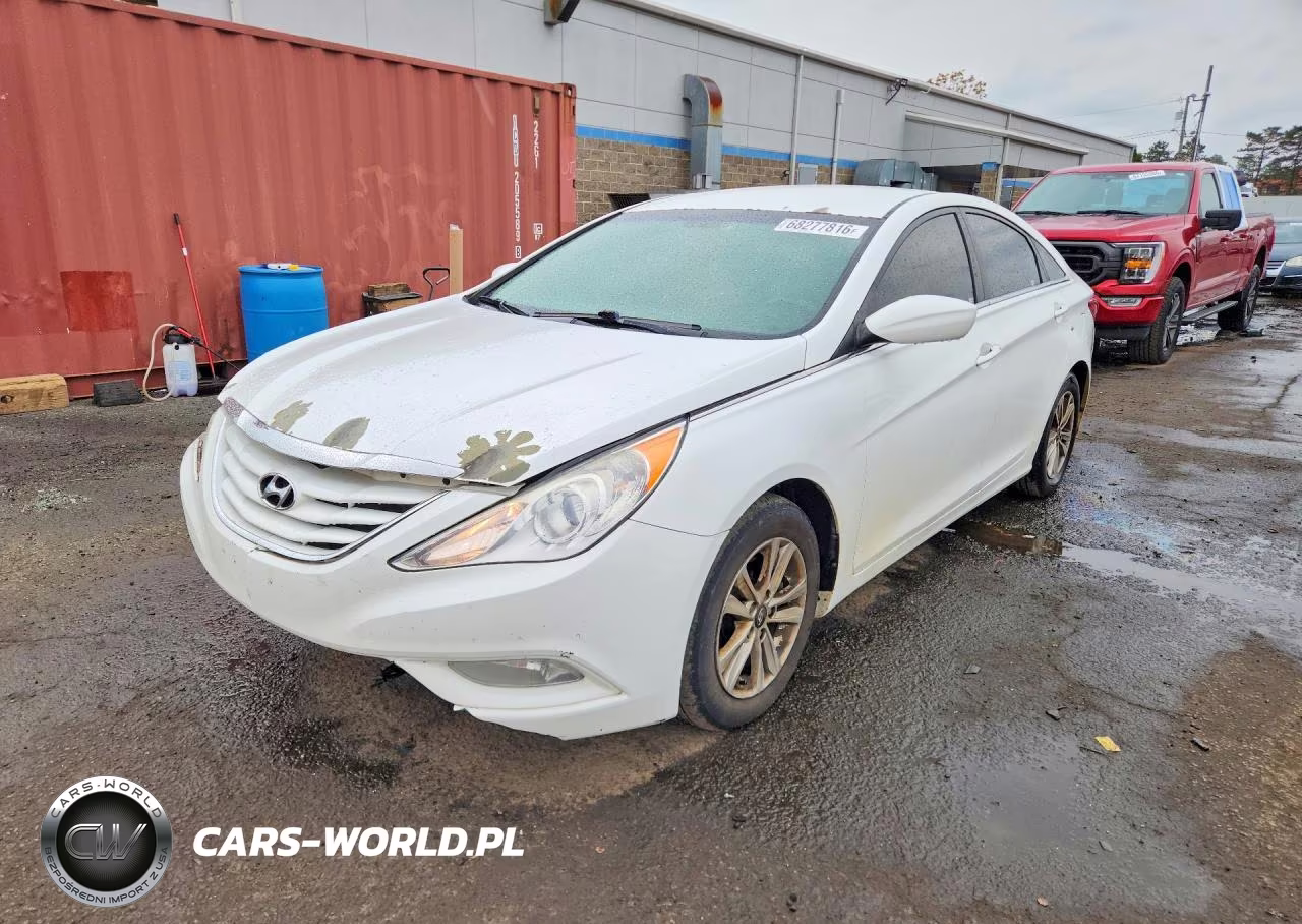 2013 Hyundai Sonata Gls VIN:5NPEB4AC9DH738193 - 1