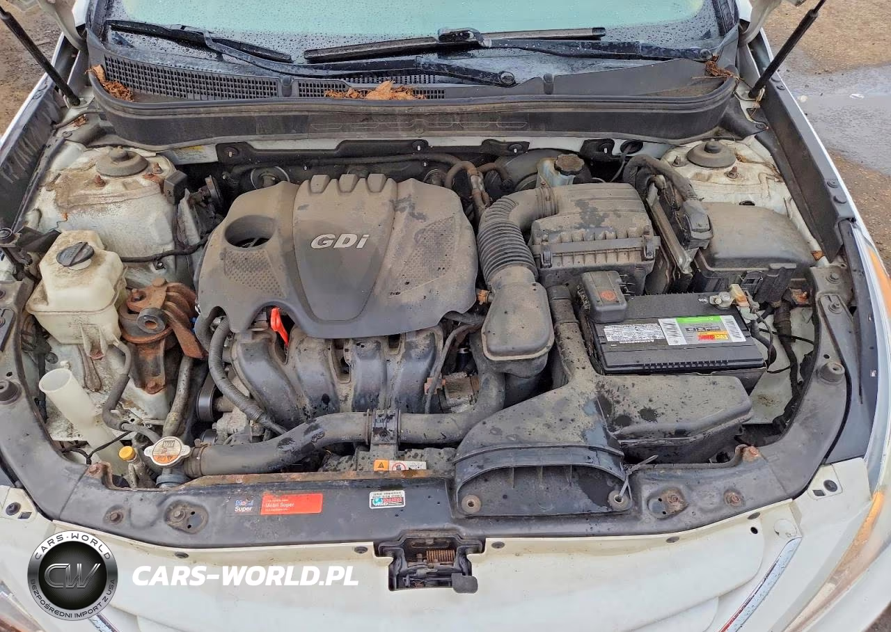 2013 Hyundai Sonata Gls VIN:5NPEB4AC9DH738193 - 11