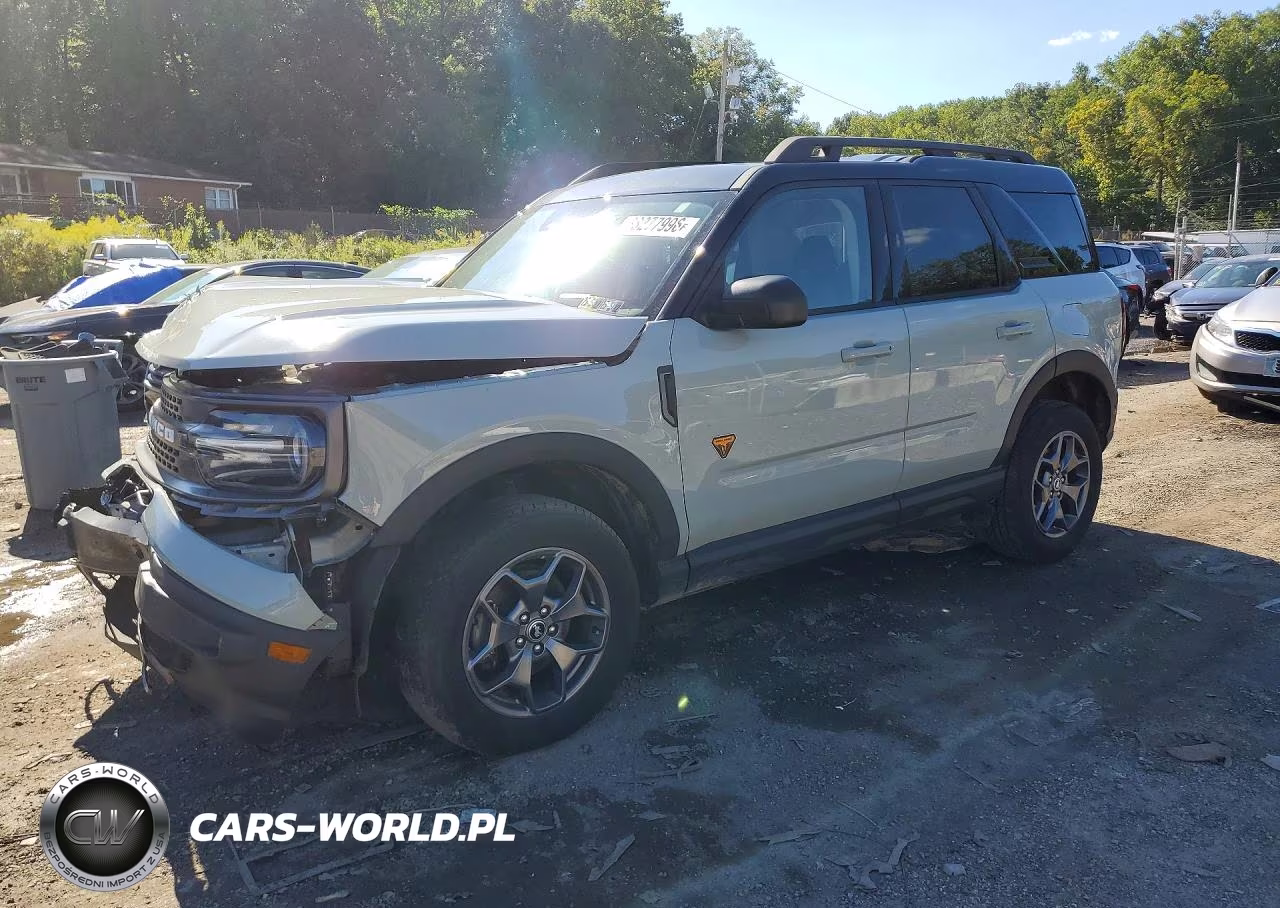 2023 Ford Bronco Sport Badlands VIN:3FMCR9D96PRD28738 - 1