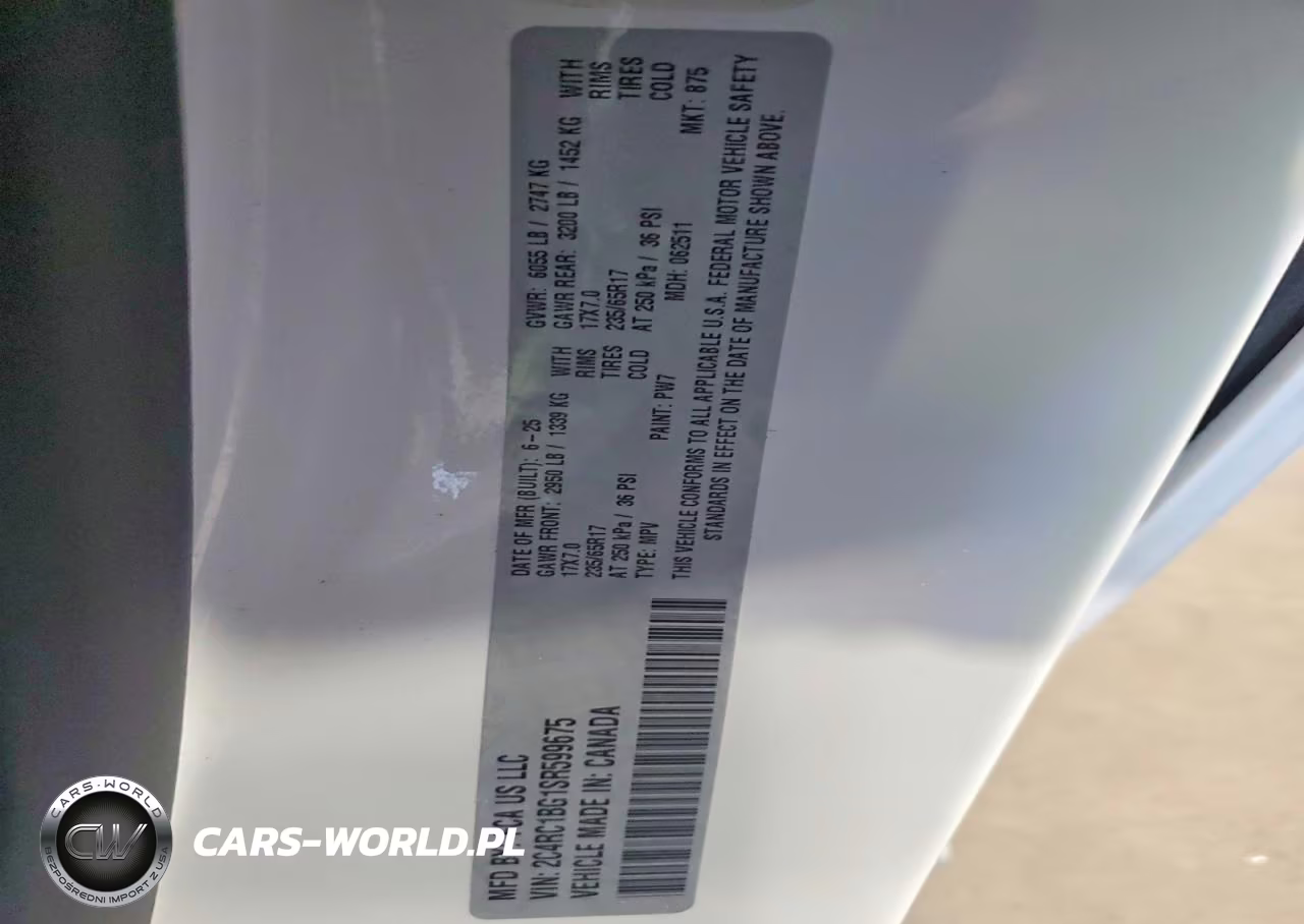 2025 Chrysler Pacifica Select VIN:2C4RC1BG1SR599675 - 13