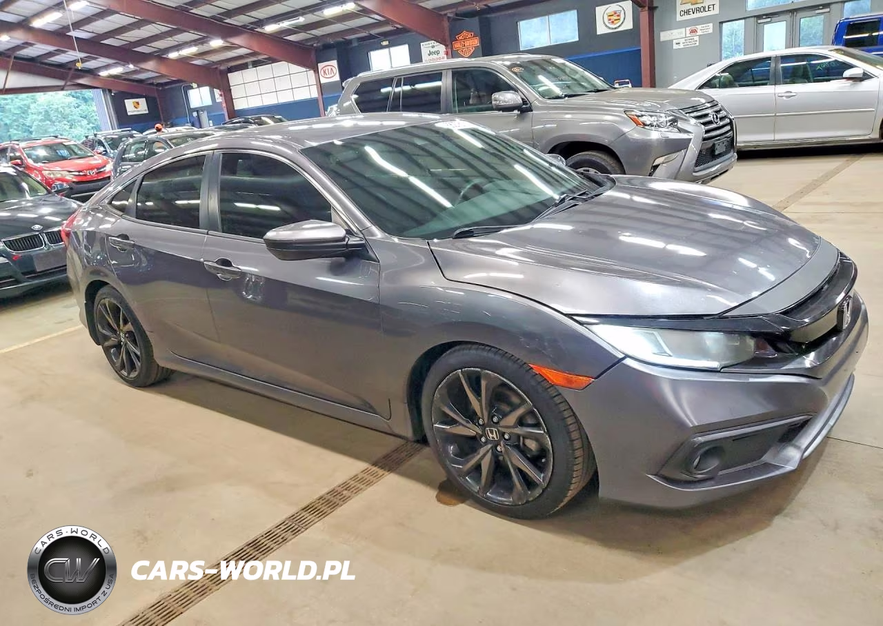 2020 Honda Civic Sport VIN:19XFC2F83LE011922 - 4