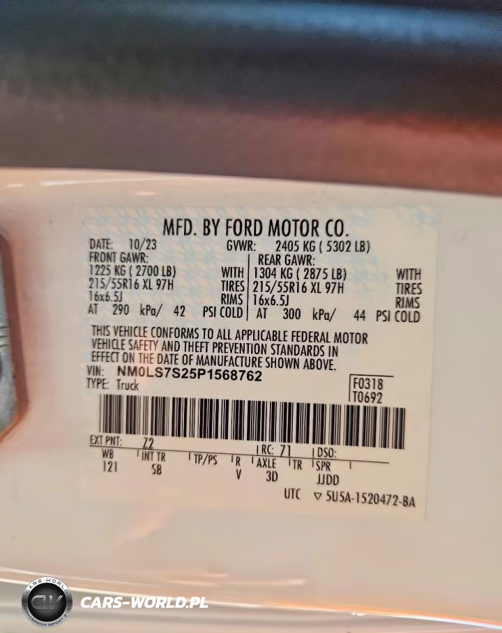 2023 Ford Transit Connect Xl Delivery Van VIN:NM0LS7S25P1568762 - 14