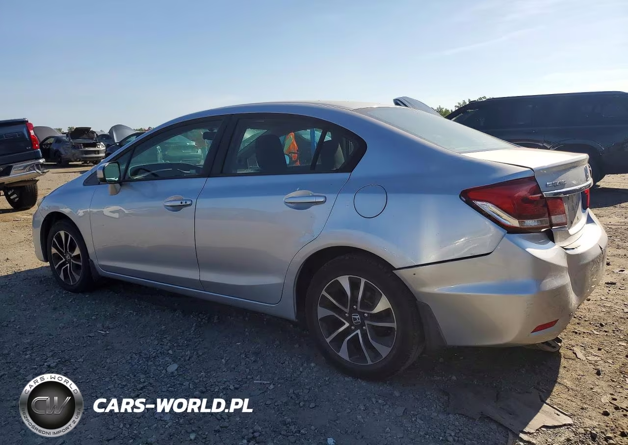 2014 Honda Civic Ex VIN:19XFB2F8XEE017593 - 2