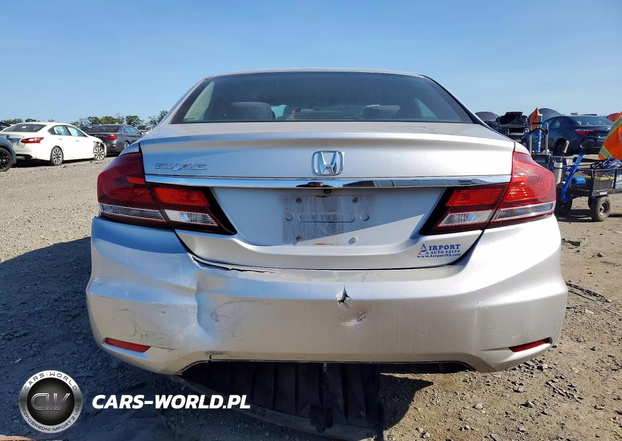 2014 Honda Civic Ex VIN:19XFB2F8XEE017593 - 6