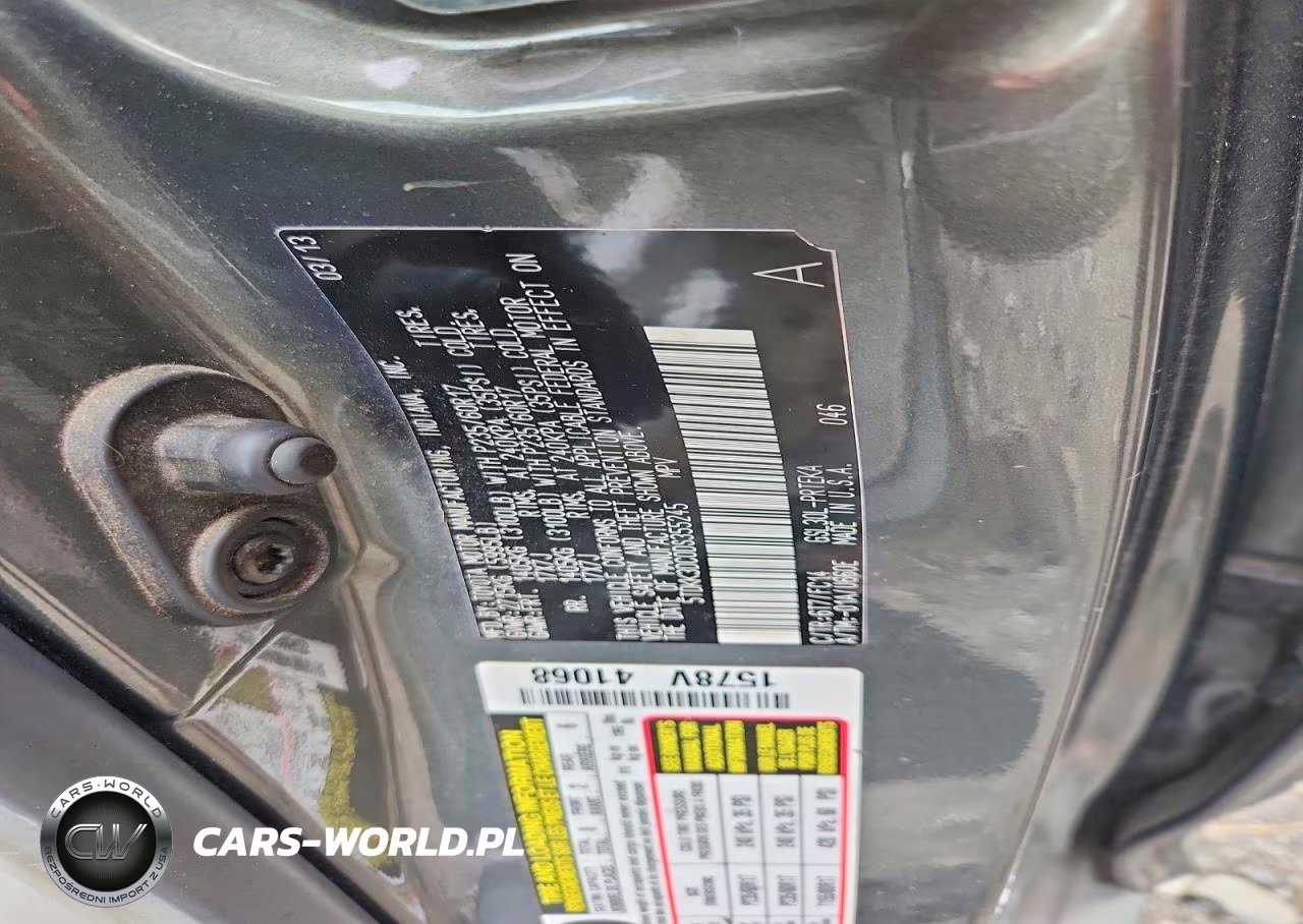 2013 Toyota Sienna Le VIN:5TDKK3DC0DS355245 - 13