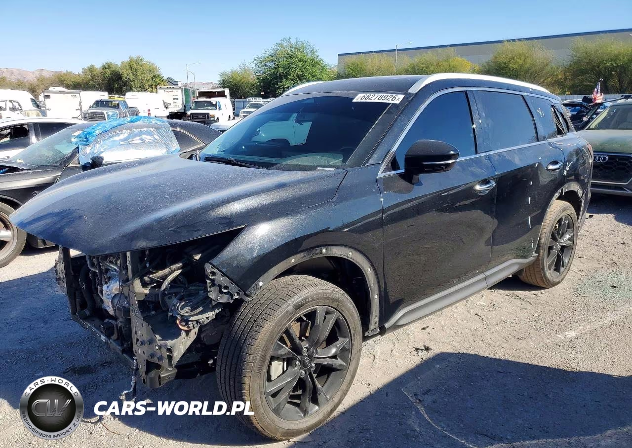 2023 Infiniti Qx60 Luxe VIN:5N1DL1FR4PC371591 - 1