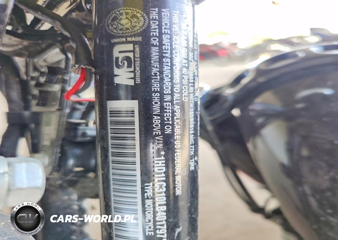 2020 Harley-Davidson Xl1200 X VIN:1HD1LC310LB401797 - 9