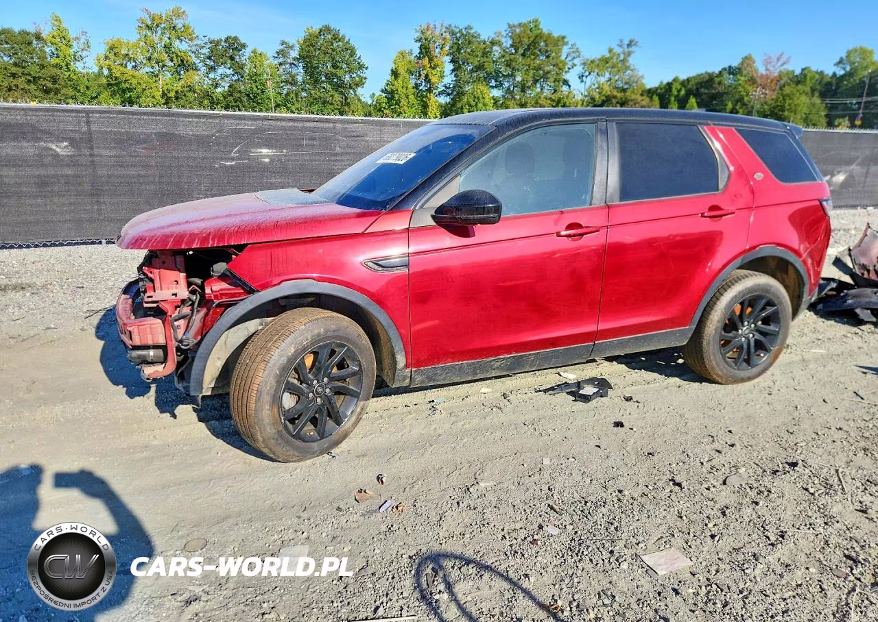 2017 Land Rover Discovery Sport Se VIN:SALCP2BG4HH656707 - 1