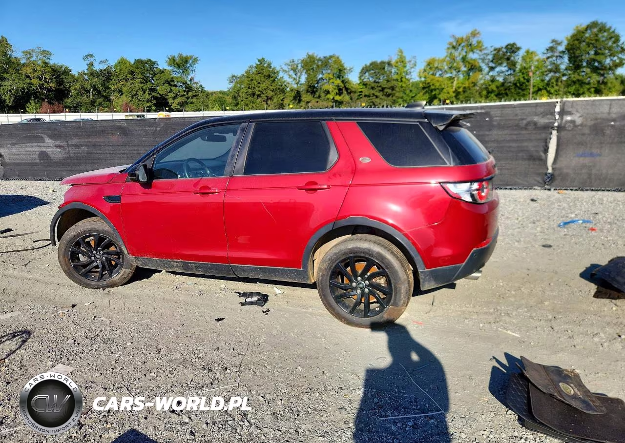2017 Land Rover Discovery Sport Se VIN:SALCP2BG4HH656707 - 2