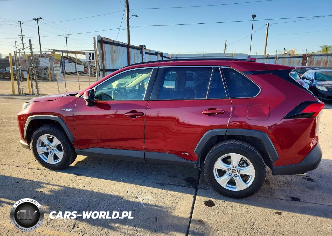 2021 Toyota Rav4 Hybrid Le VIN:JTMMWRFVXMD124721 - 2