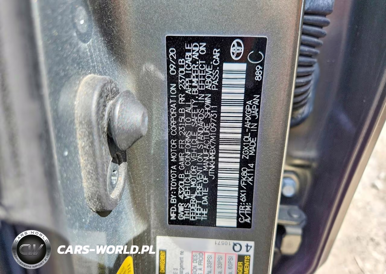 2021 Toyota C-Hr Xle VIN:JTNKHMBX7M1097311 - 13