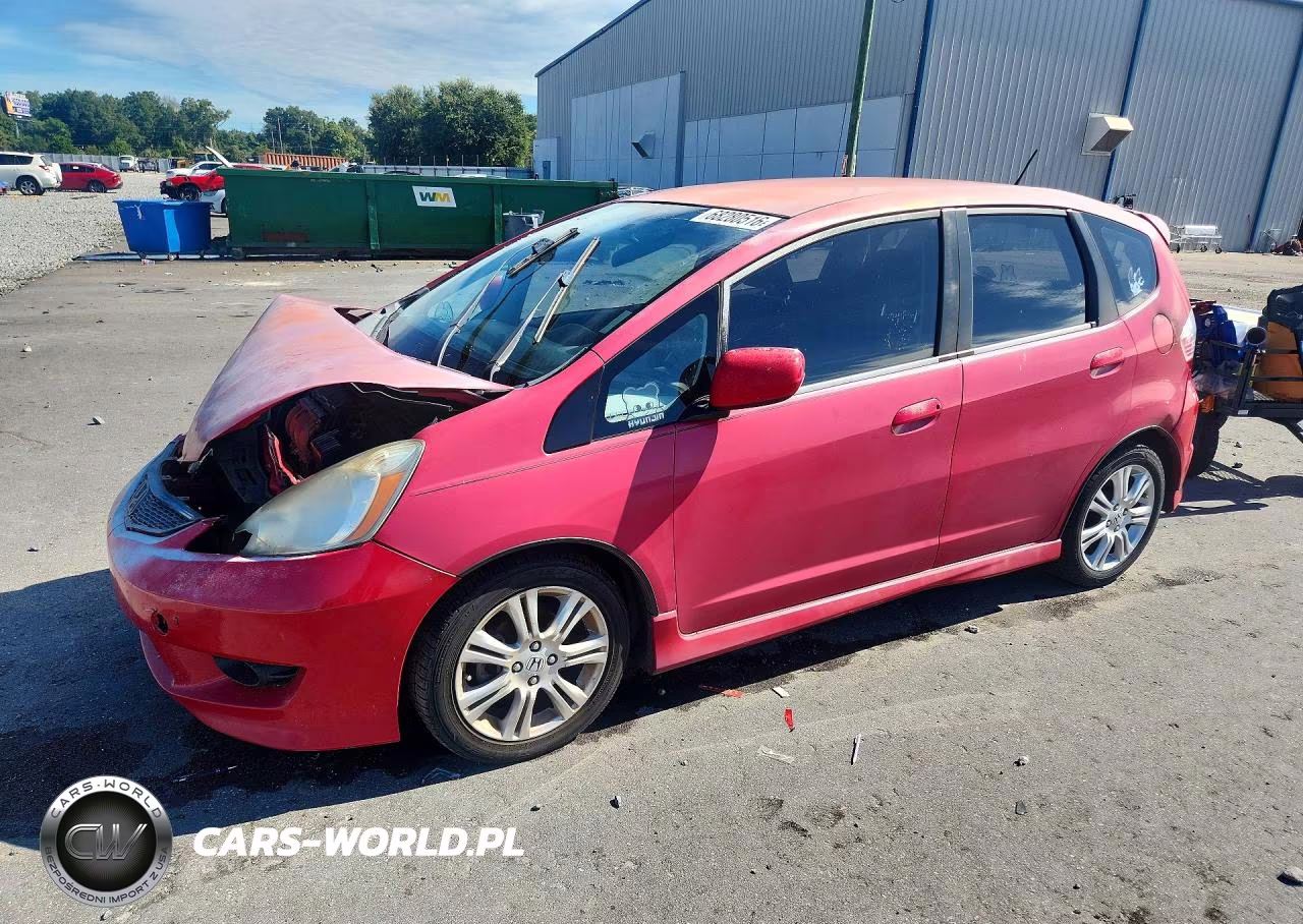2009 Honda Fit Sport VIN:JHMGE88469S069443 - 1