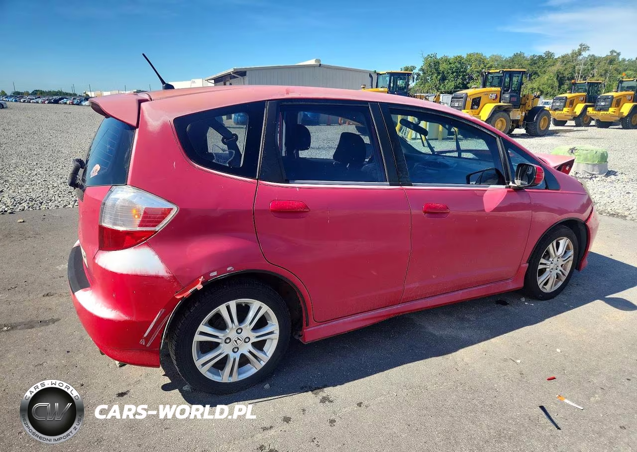 2009 Honda Fit Sport VIN:JHMGE88469S069443 - 3