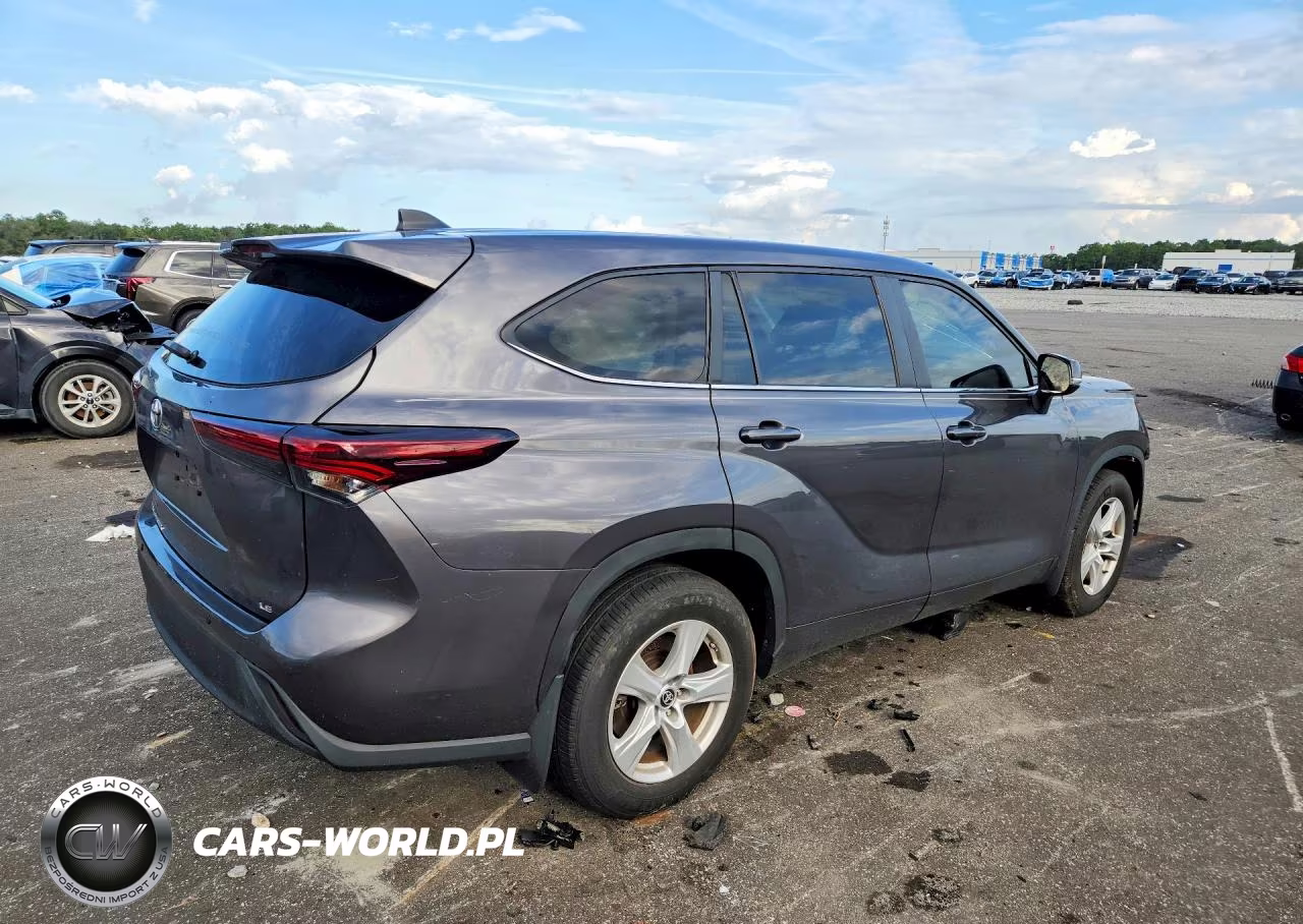 2024 Toyota Highlander Le VIN:5TDKDRAH3RS548851 - 3