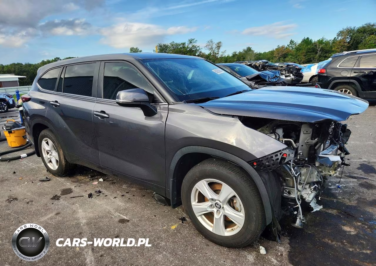 2024 Toyota Highlander Le VIN:5TDKDRAH3RS548851 - 4