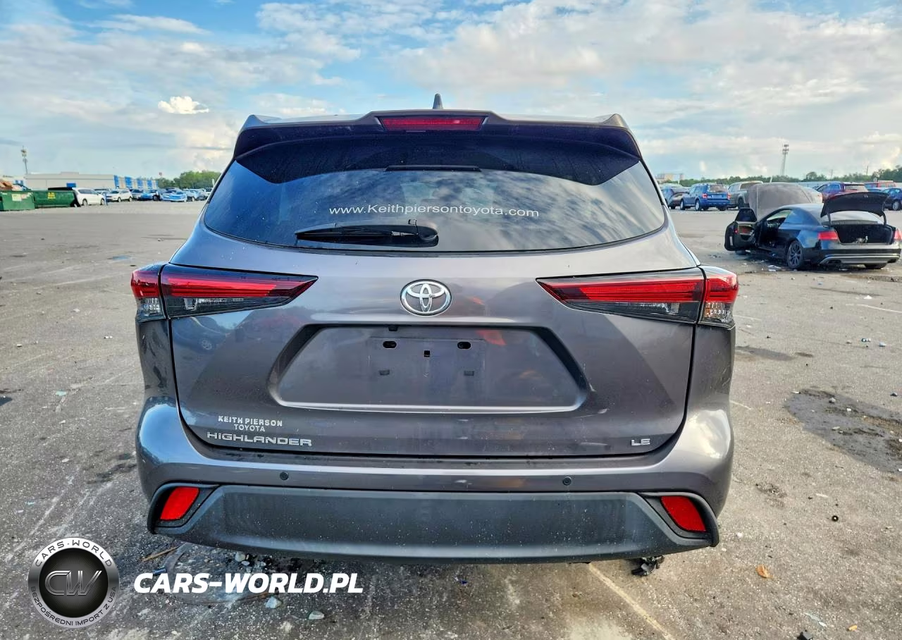 2024 Toyota Highlander Le VIN:5TDKDRAH3RS548851 - 6