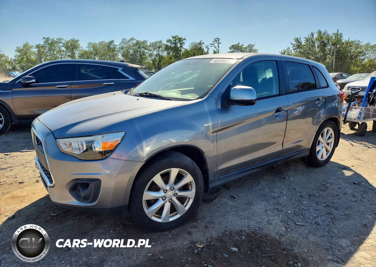 2015 Mitsubishi Outlander Sport Es VIN:4A4AP3AW6FE054802 - 1