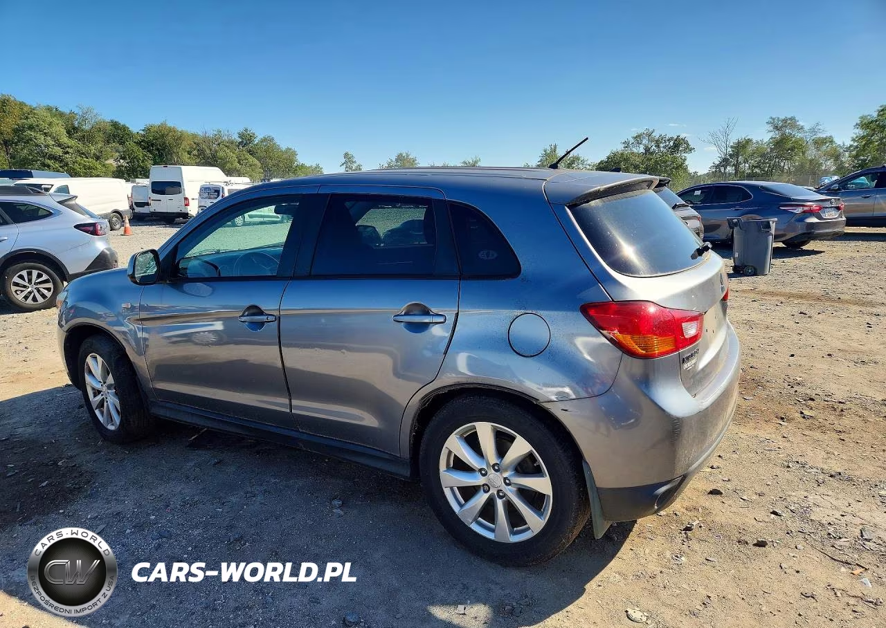 2015 Mitsubishi Outlander Sport Es VIN:4A4AP3AW6FE054802 - 2