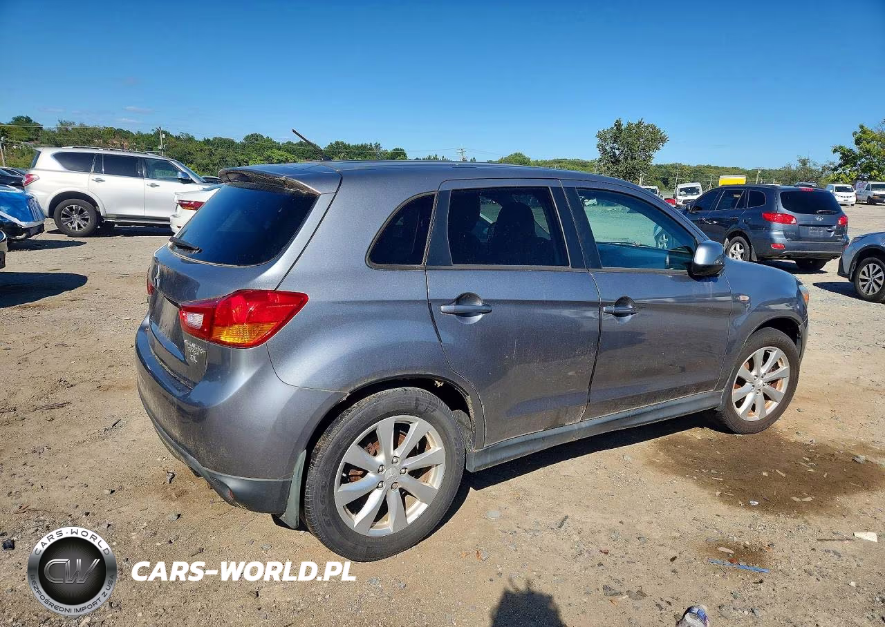 2015 Mitsubishi Outlander Sport Es VIN:4A4AP3AW6FE054802 - 3